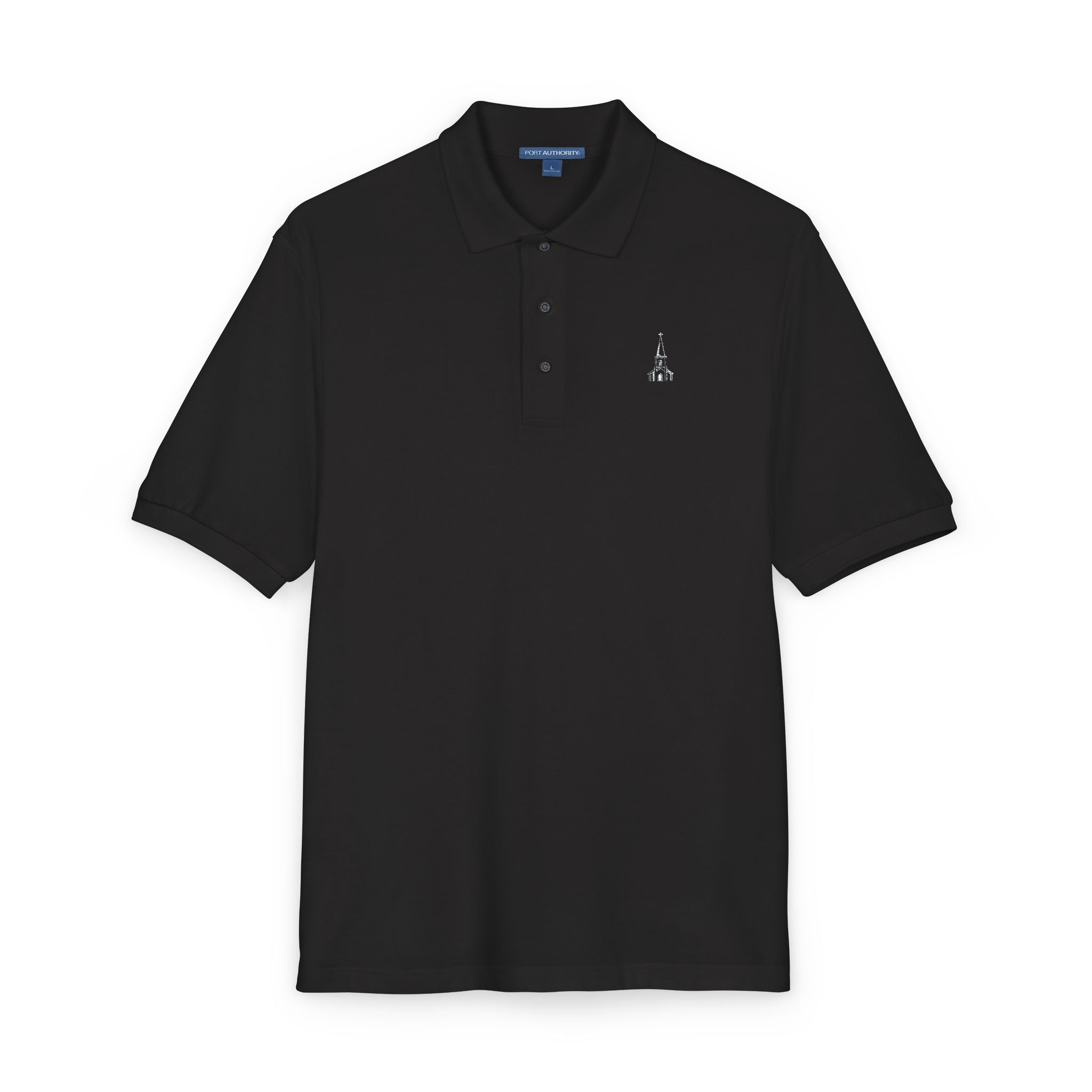 [LOGO] Unisex Polo Shirt Embroidery