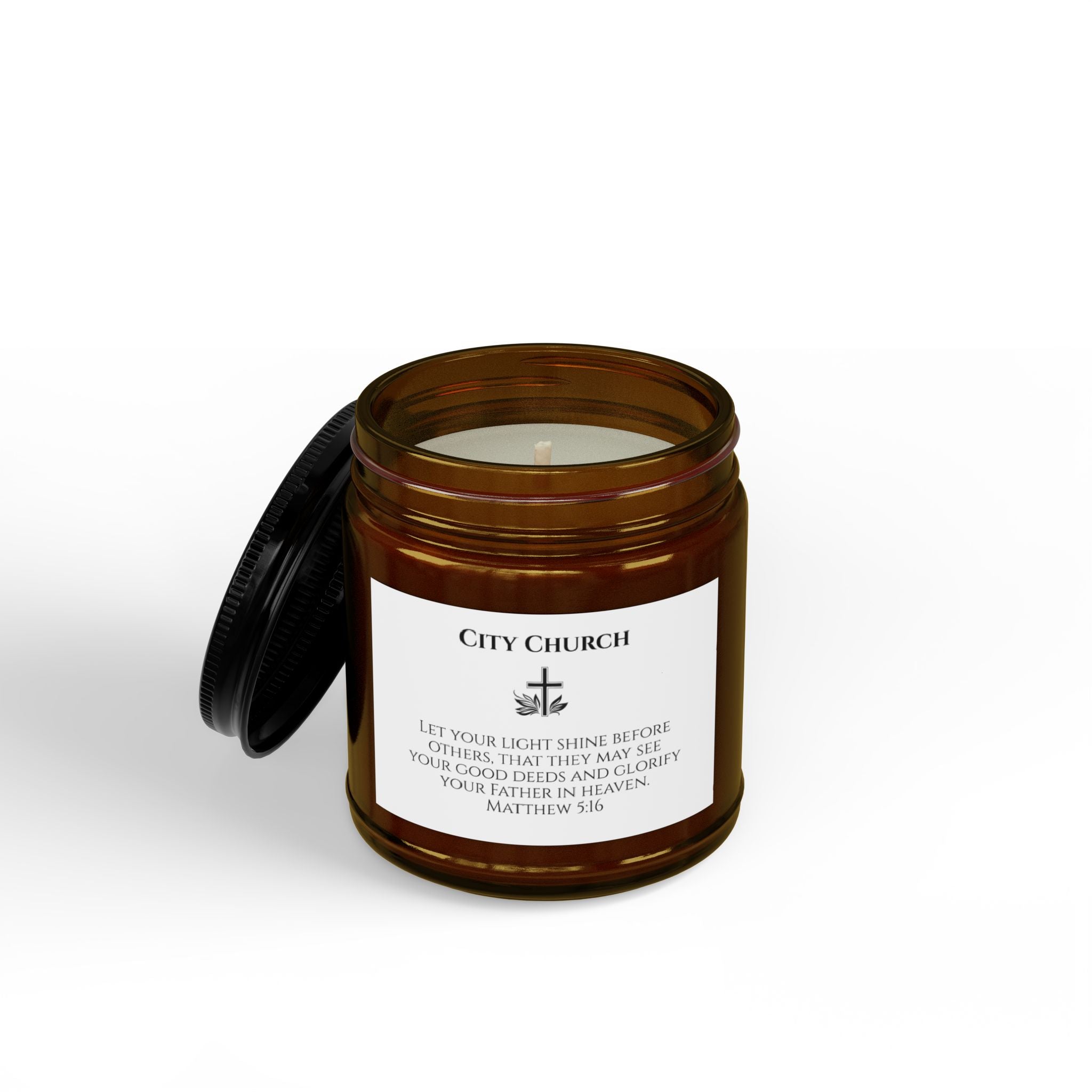 [LOGO+TEXT] Scented Soy Candle GIFT (4oz & 9oz)