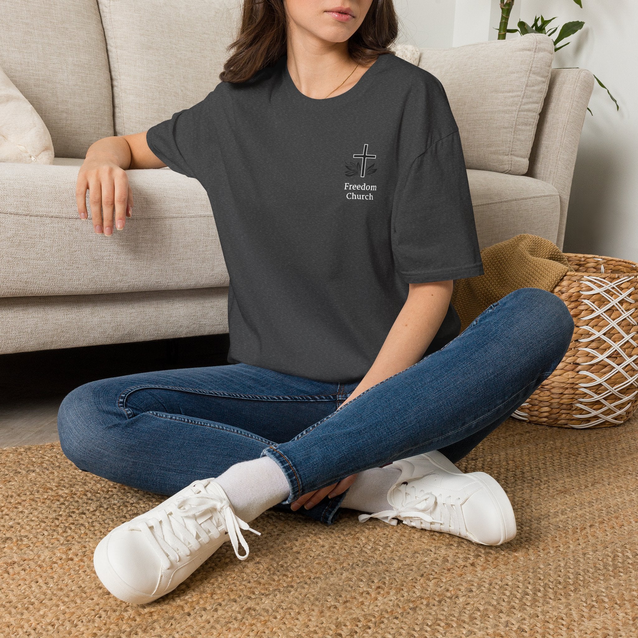 [Logo+Text] Soft Style T-Shirt