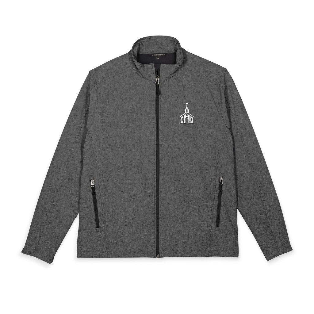 [LOGO] Soft Shell Jacket - Men's Lightweight Outdoor Coat
