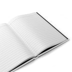 [LOGO+TEXT] Lined Matte White Sermon Journal