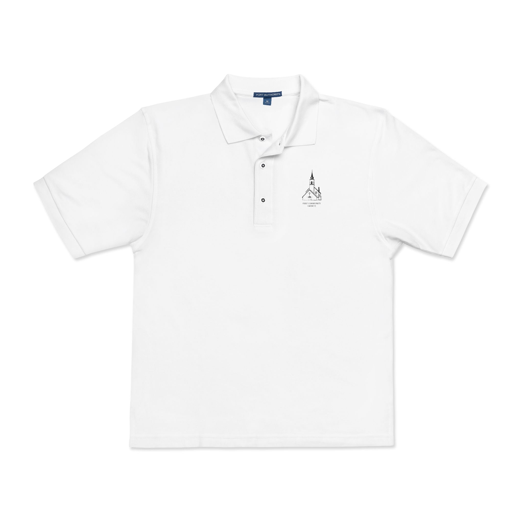 [LOGO] Embroidered Church Polo