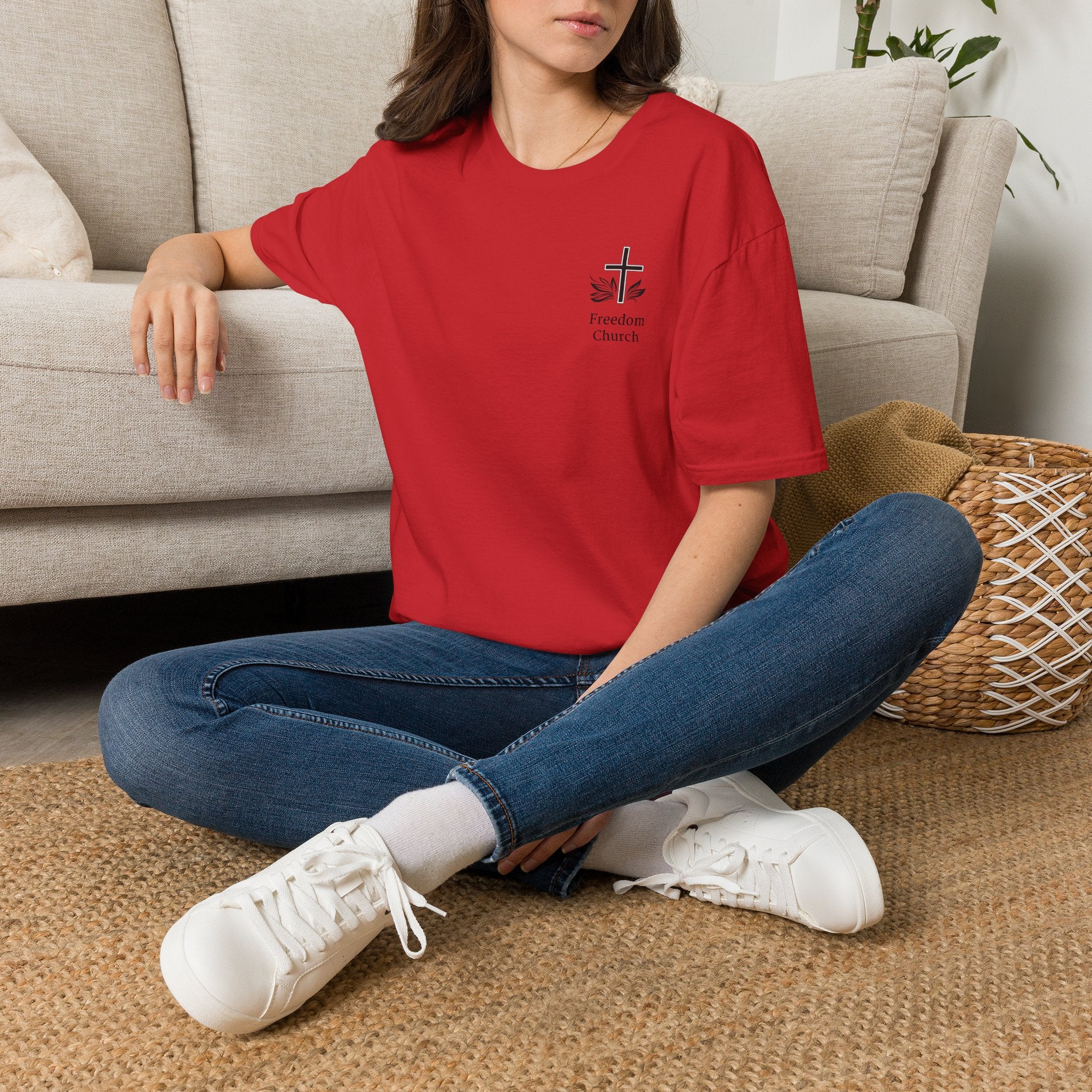 [Logo+Text] Soft Style T-Shirt