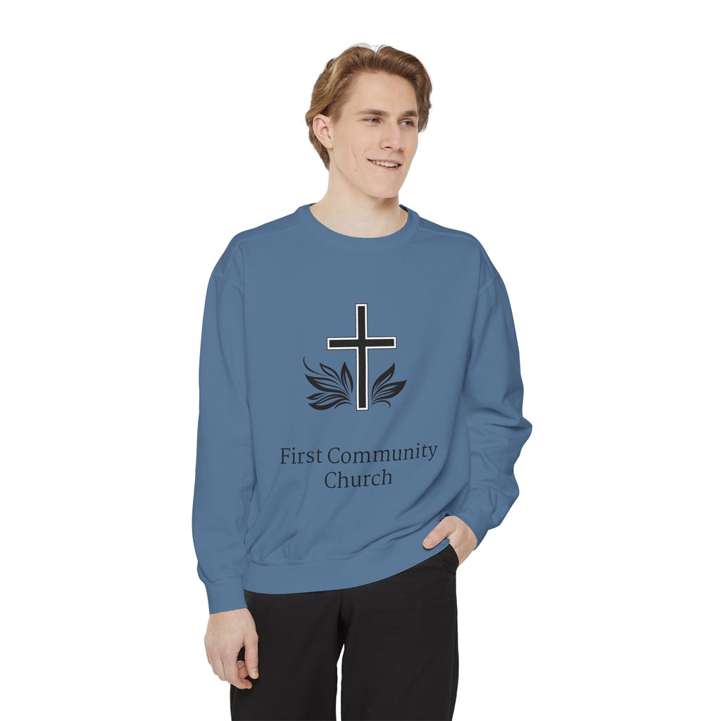 [LOGO+TEXT] Comfort Colors Crewneck
