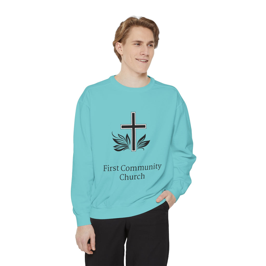 [LOGO+TEXT] Comfort Colors Crewneck